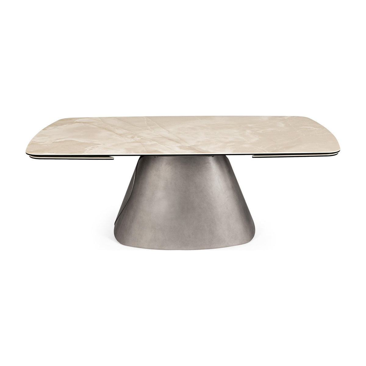 Ausziehtisch Cile Pillar Onyx von Bizzotto, freigestellt