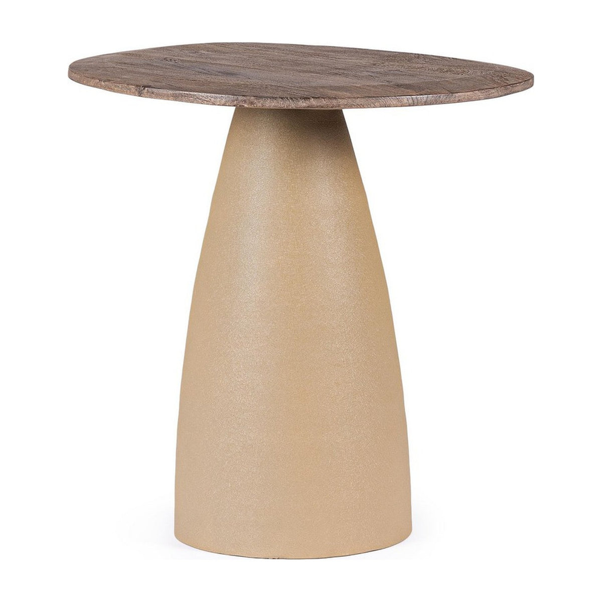Beistelltisch Stanley Rustic Braun 50 von Bizzotto, freigestellt