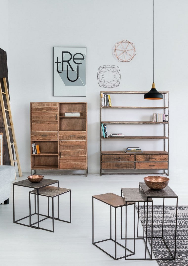 Bücherregal Elmer 145 cm von Bizzotto im Wohnraum, Herstellerfoto