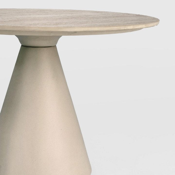 Couchtisch-Set Hardy niedrig von Bizzotto, Nahaufnahme von Material und Verarbeitung