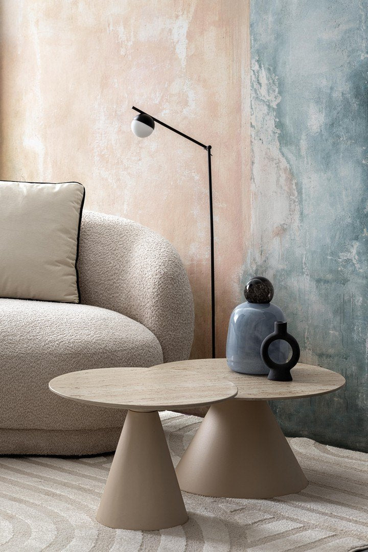 Couchtisch-Set Hardy niedrig von Bizzotto, Herstellerfoto
