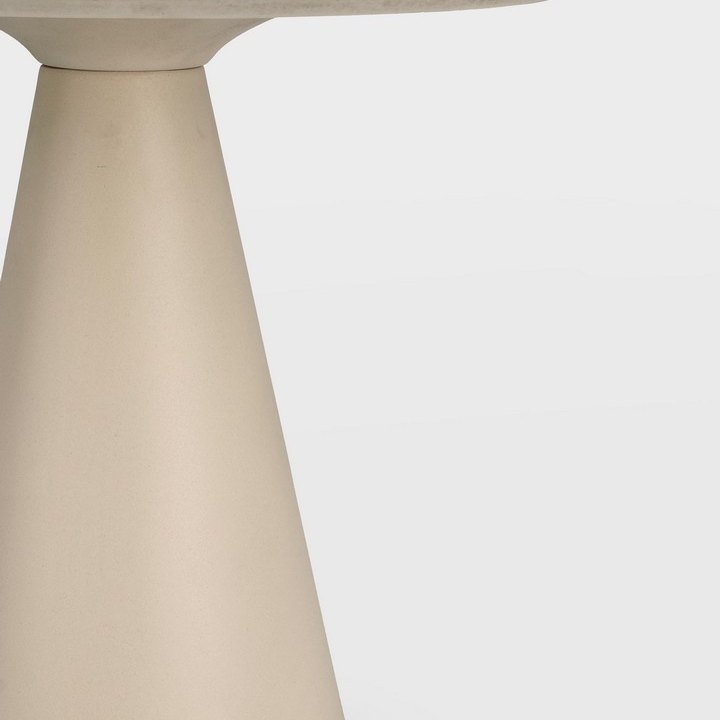 Couchtisch-Set Hardy hoch von Bizzotto, Nahaufnahme von Material und Verarbeitung