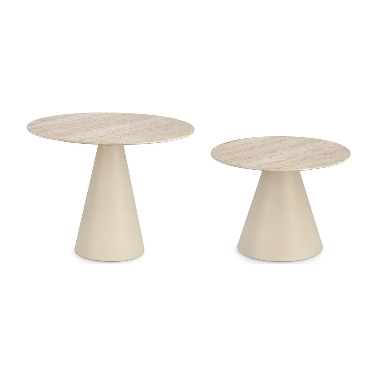 Couchtisch-Set Hardy hoch von Bizzotto, freigestellt