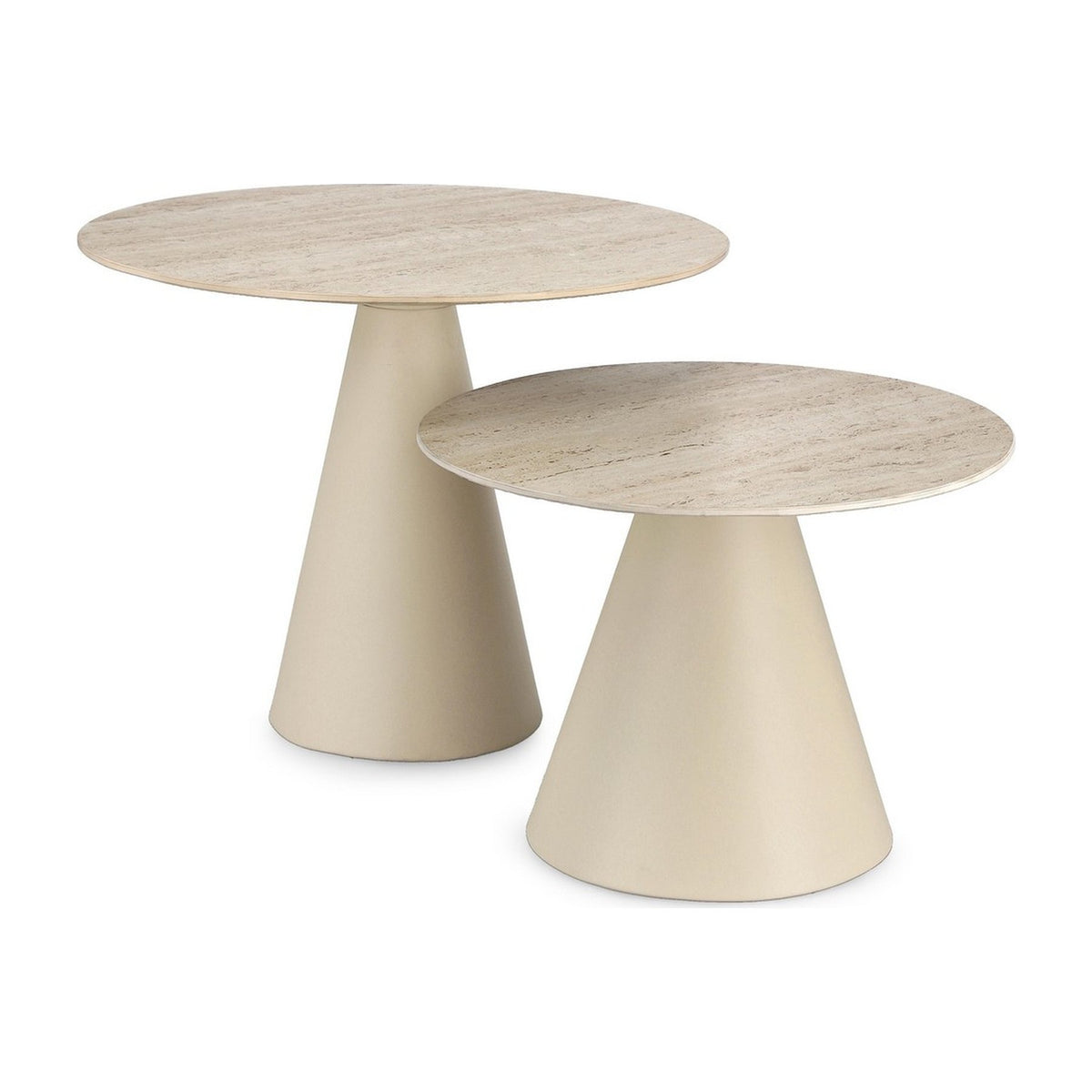 Couchtisch-Set Hardy hoch von Bizzotto, freigestellt