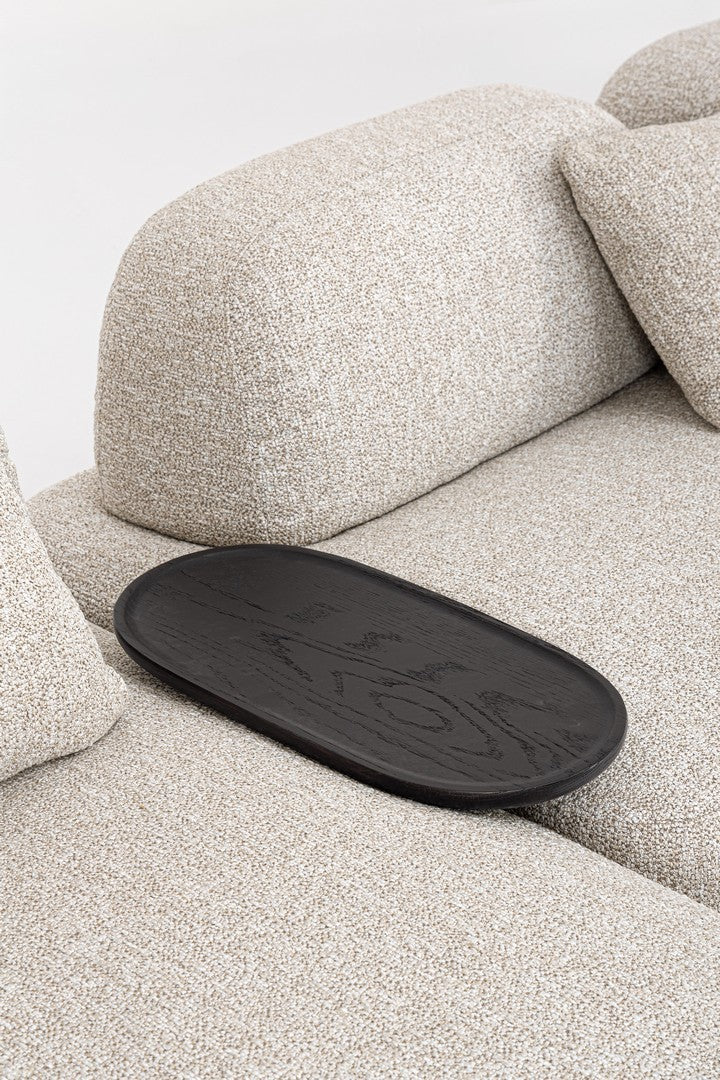 Ecksofa Iside von Bizzotto, Detailaufnahme von Gestell und Verarbeitung, im STUFF Shop