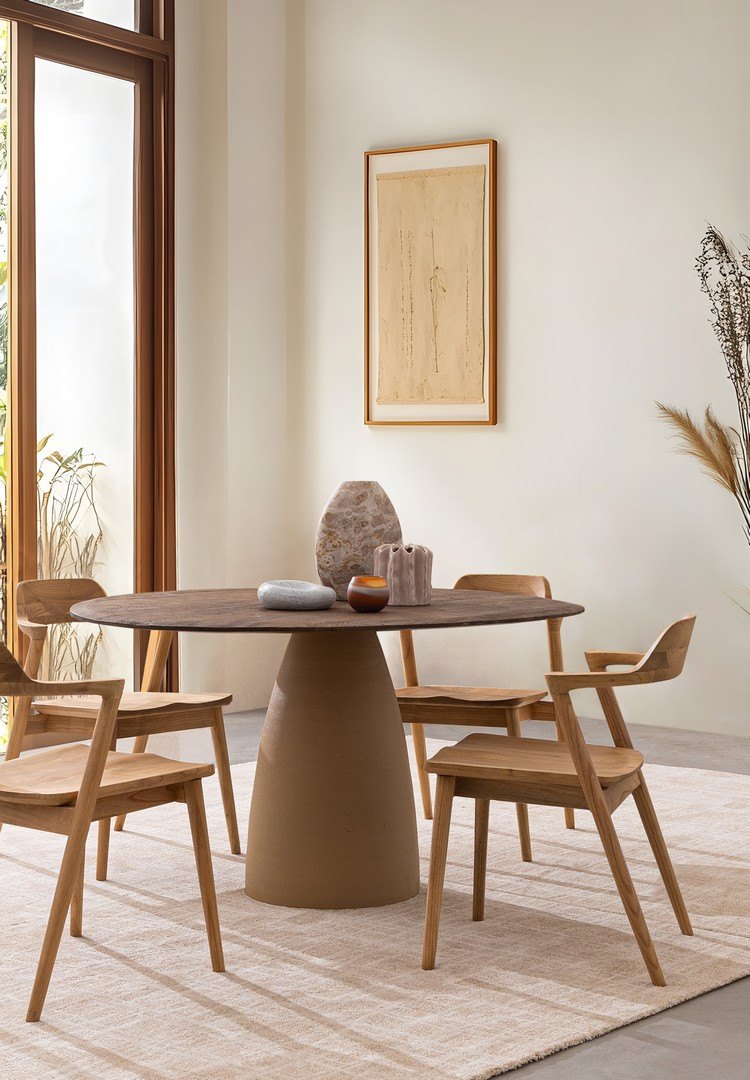 Esstisch Stanley Rustic Braun von Bizzotto, Herstellerfoto