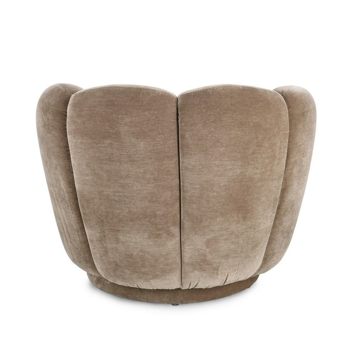 Loungesessel Tulip Biscuit von Bizzotto in Beige, Schrägansicht
