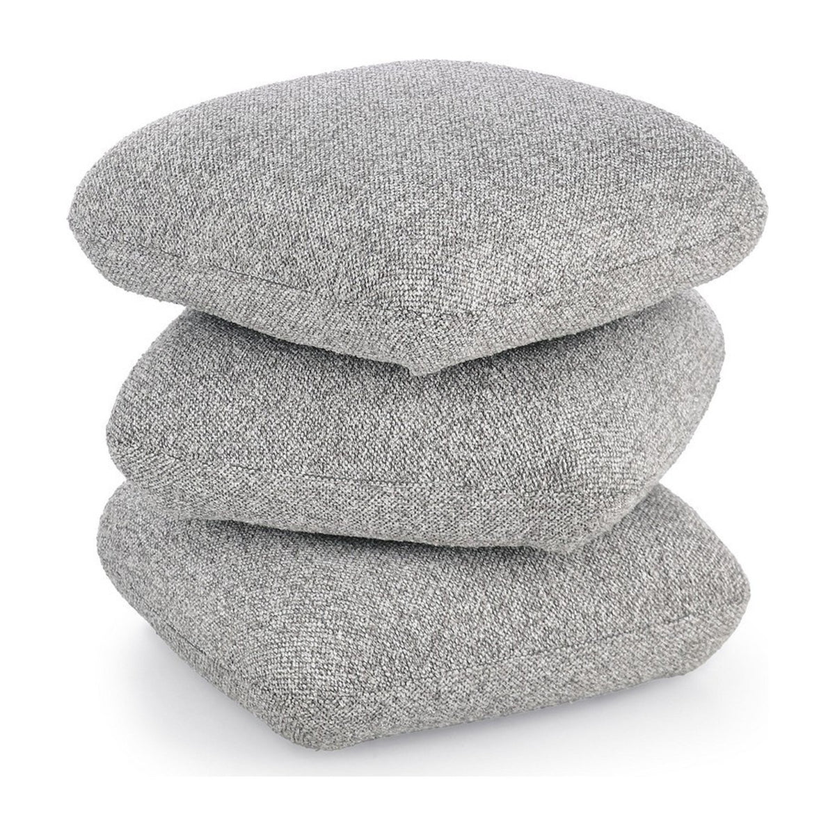 Pouf Antara Grau von Bizzotto, freigestellt