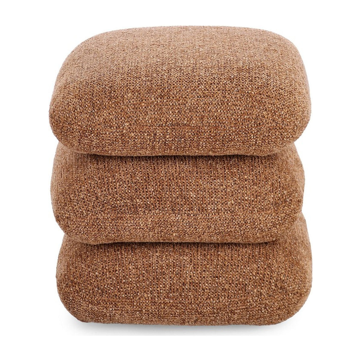 Pouf Antara Terrakotta von Bizzotto, freigestellt