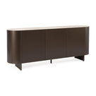 Sideboard Ardis Bronze | Keramik in Onyxoptik, 3 Türen, 200 cm