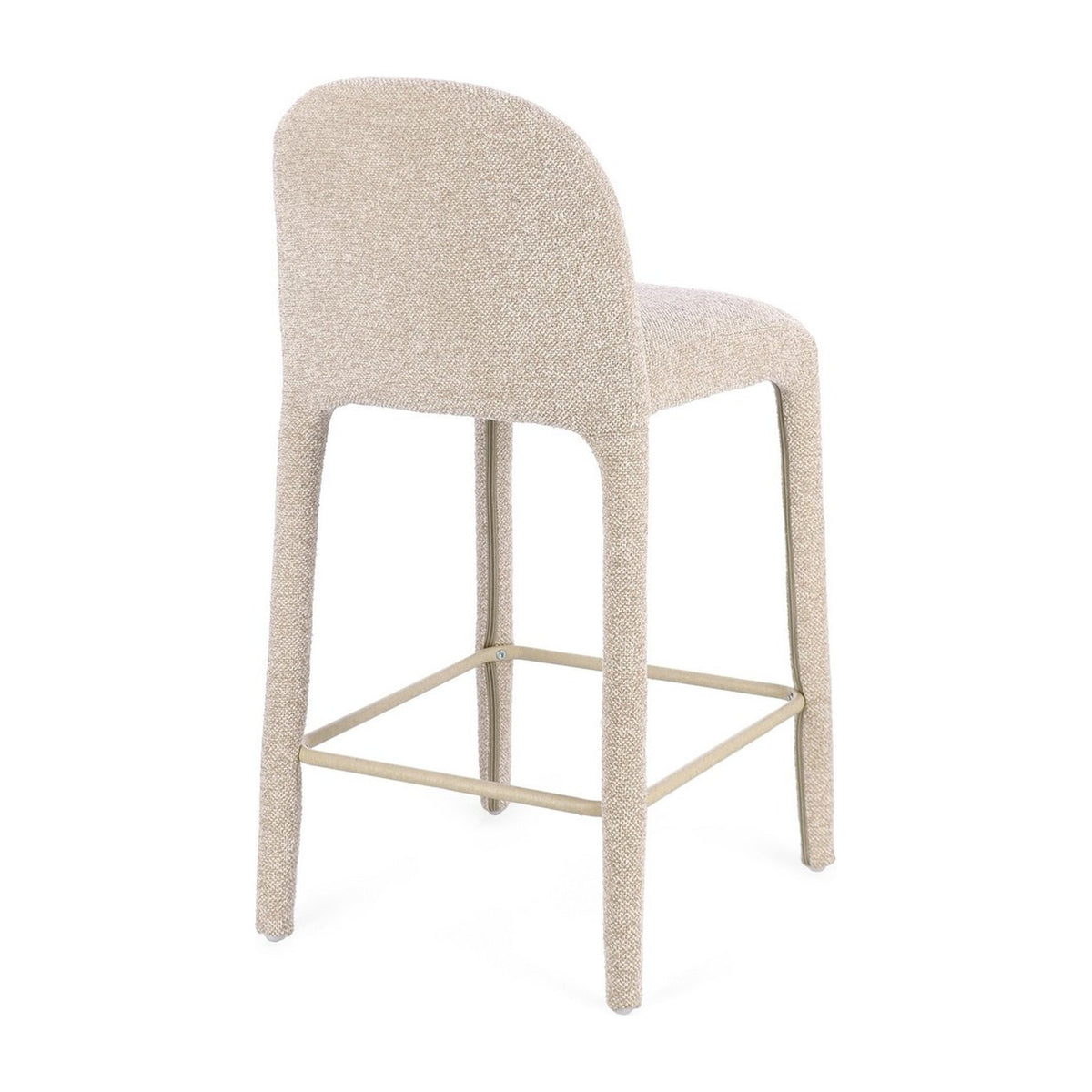 Tresenstuhl Antara Beige von Bizzotto, freigestellt