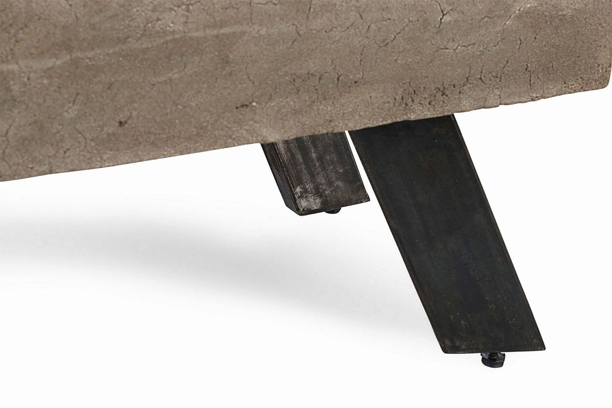 TV-Schrank Manchester 195 cm von Bizzotto, Nahaufnahme von Material und Verarbeitung