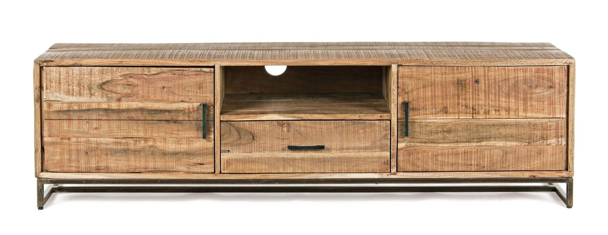 TV-Sideboard Elmer von Bizzotto, freigestellt aus einem weiteren Blickwinkel