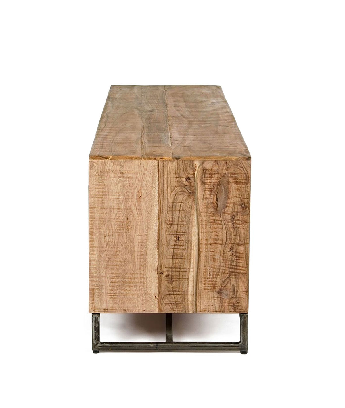 TV-Sideboard Elmer von Bizzotto, freigestellt aus einem weiteren Blickwinkel