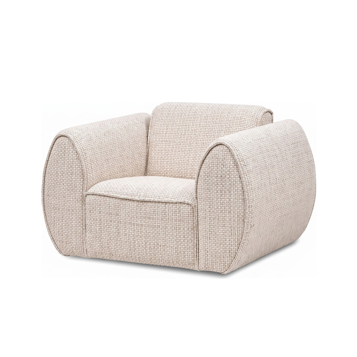 Sessel Ferre von Gommaire im Stoff Puylaert Maska YP 15001 #Stoff_Puylaert Maska YP 15001 (Kategorie E)