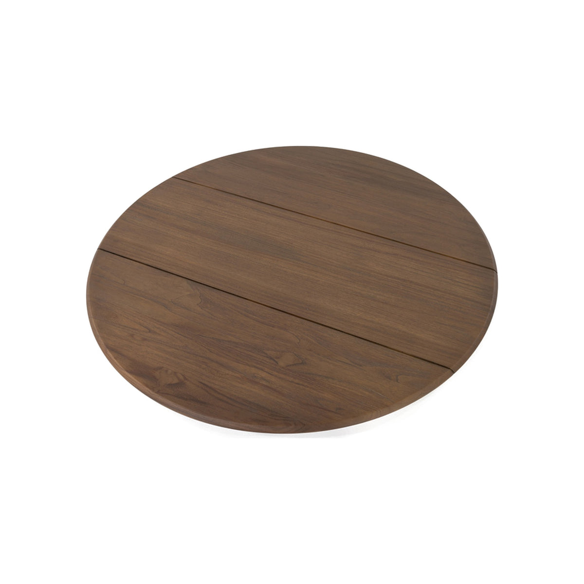Drehteller Lazy Imen Teak Emas Brown von Gommaire, Teak Emas Brown, Ø 100 × H 3,5 cm, Freisteller