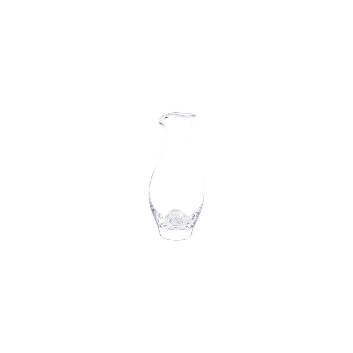 Karaffe Jadot Klarglas von Gommaire, Klarglas, Ø 11,8 × H 26,4 cm, Freisteller