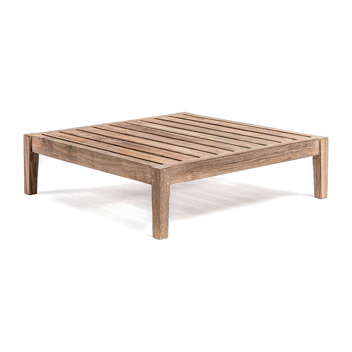 Passendes Möbel Modulsofa Copenhague Teak Natural Grey von Gommaire, B 88 × T 88 × H 25,5 cm, Hülle nicht abgebildet