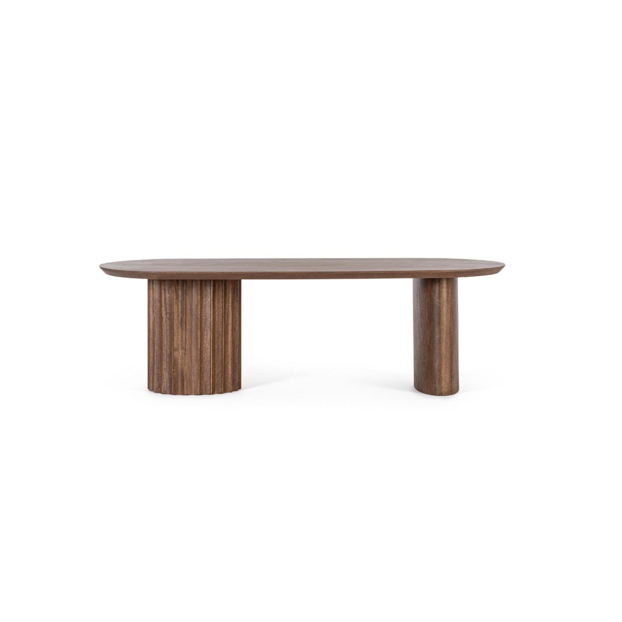 Couchtisch Orissa Naturfarbe von Bizzotto – Mangoholz, Detail, im STUFF Shop