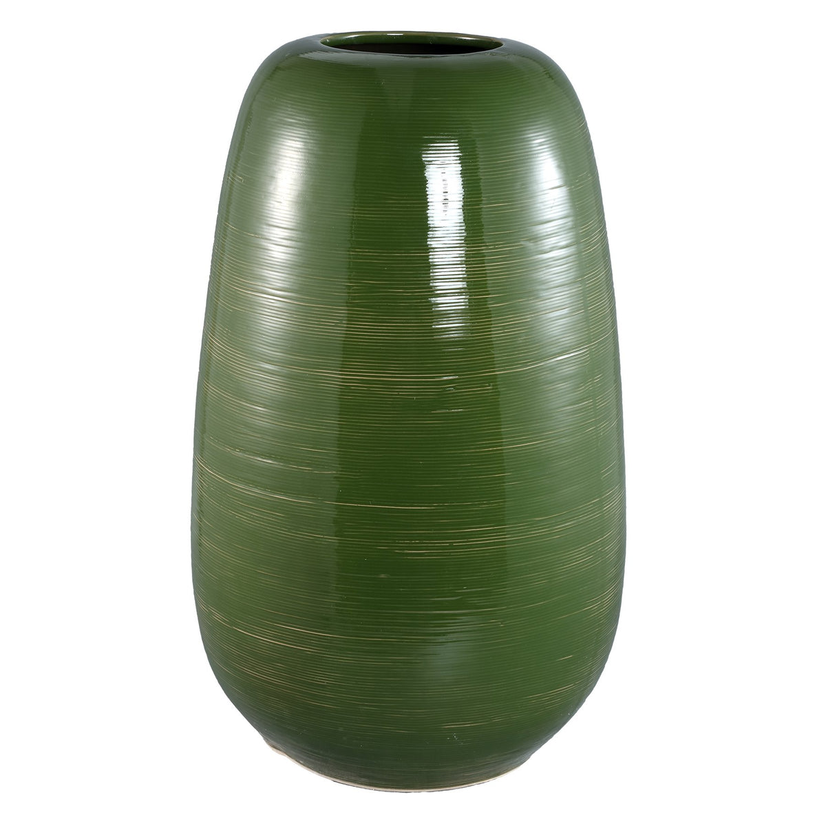Bodenvase Mavric Grün 70 cm, Freisteller