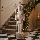 Nussknacker Nicholas Weiß | Große Standfigur, 157 cm