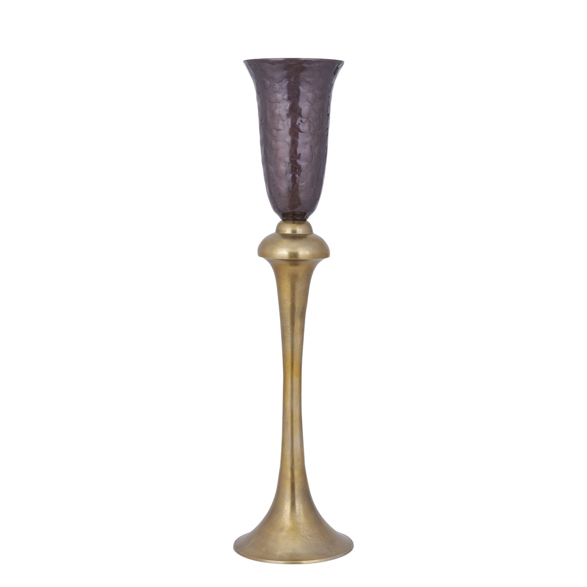 Kelchvase Lysse Dunkelbraun 109 cm, Freisteller