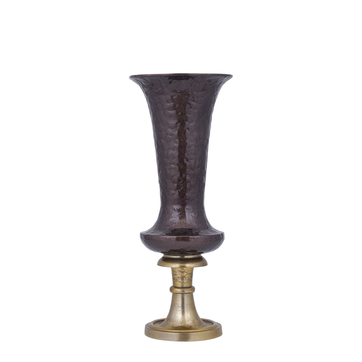 Pokalvase Lysse Dunkelbraun 61 cm, Freisteller