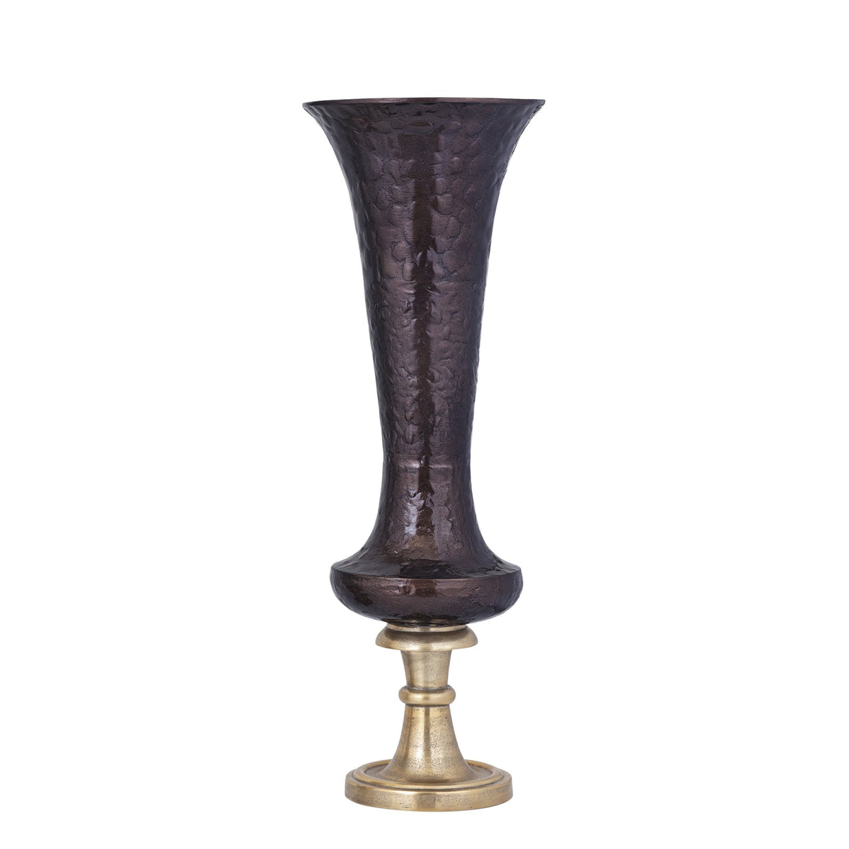 Pokalvase Lysse Dunkelbraun 79 cm, Freisteller