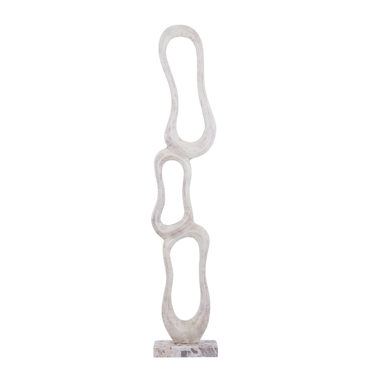 Skulptur Camare Beige 158 cm, Freisteller
