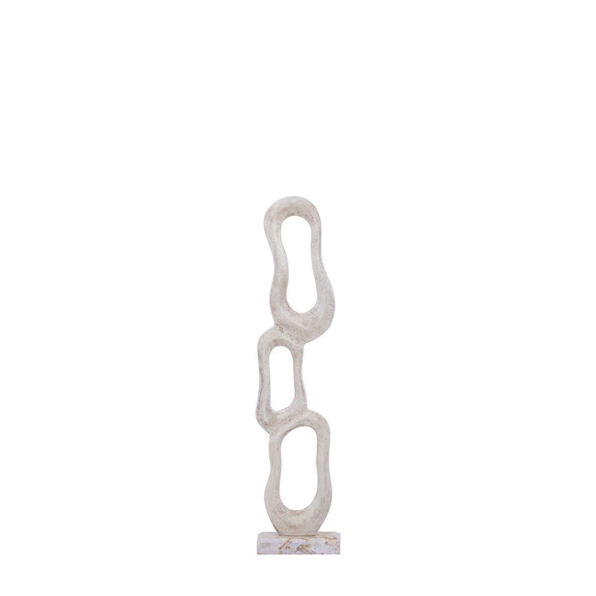Skulptur Camare Beige 88 cm, Freisteller