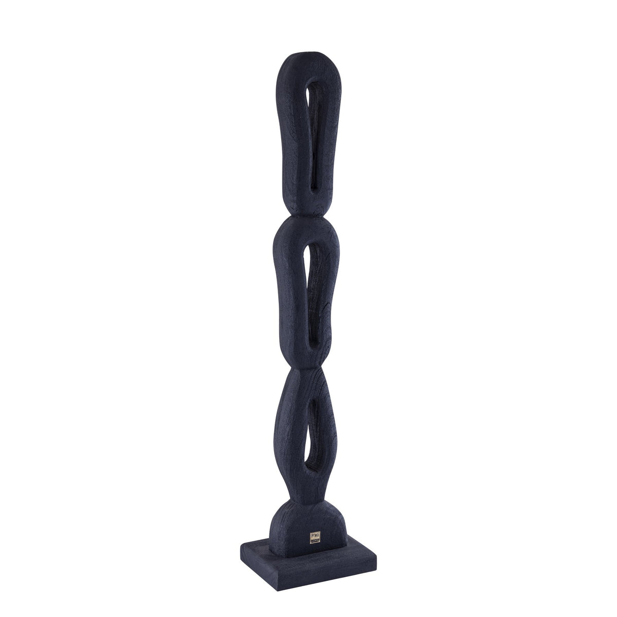PTMD Rhyce Skulptur Schwarz