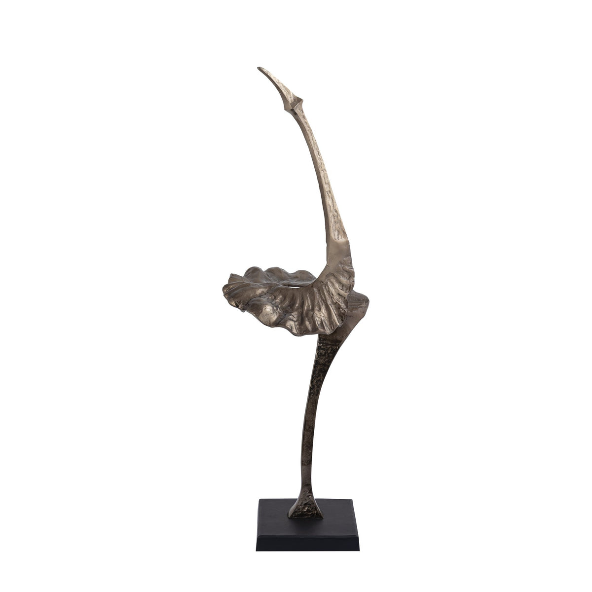 Skulptur Yobie Gold antik 115 cm, Freisteller