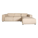 Sofa Trapani mit Chaiselongue rechts