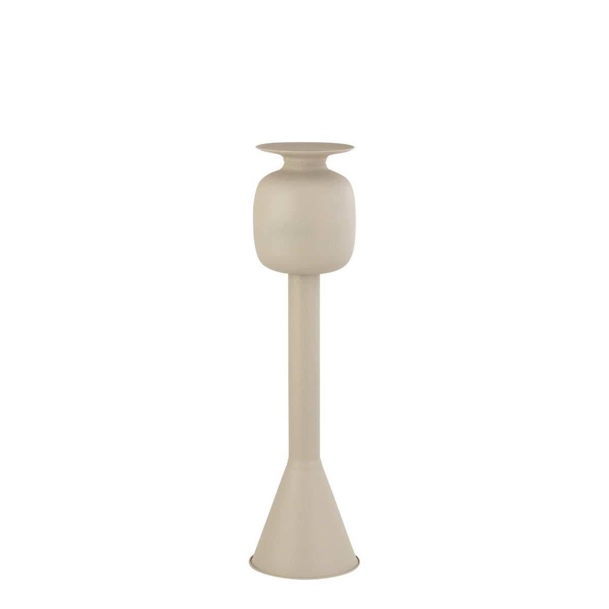Standvase Dainah Creme 100 cm, Freisteller