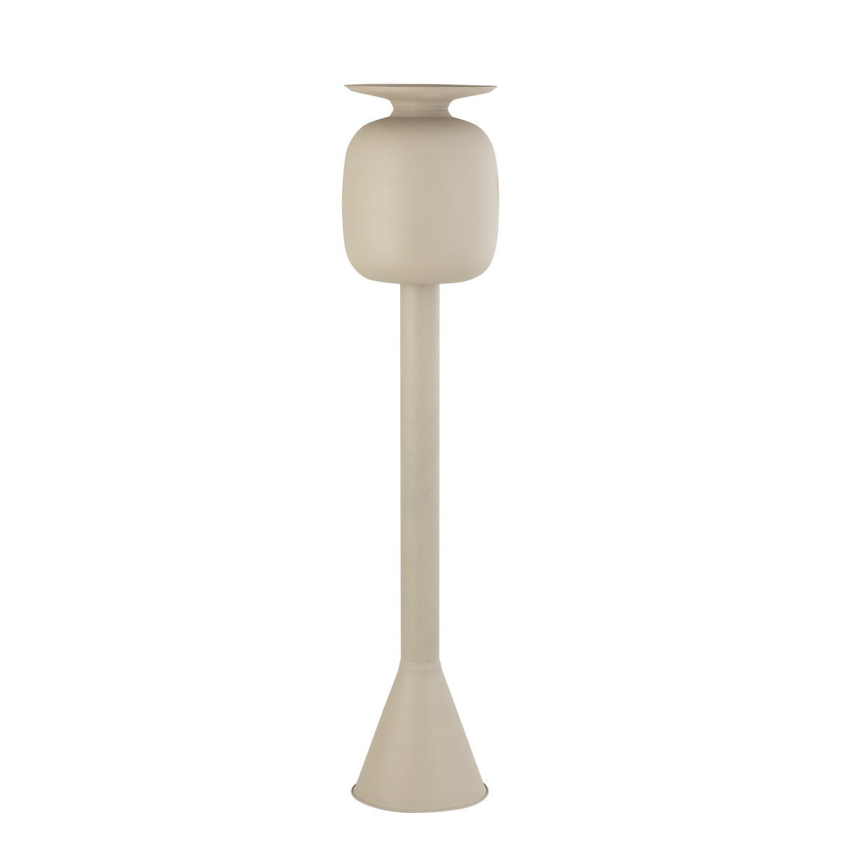 Standvase Dainah Creme 138 cm, Freisteller