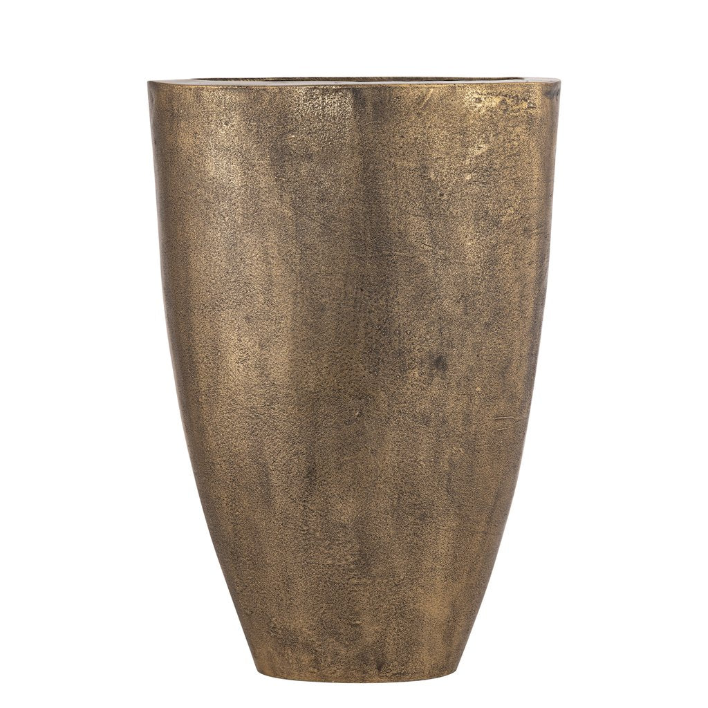 Übertopf Qasem Messing 61 cm, Freisteller