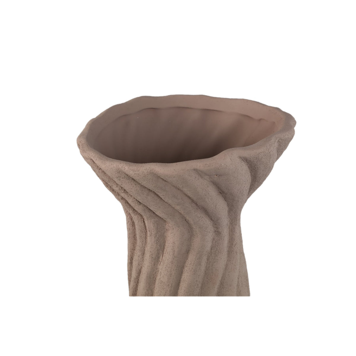 PTMD Lydia Vase Dunkelbraun
