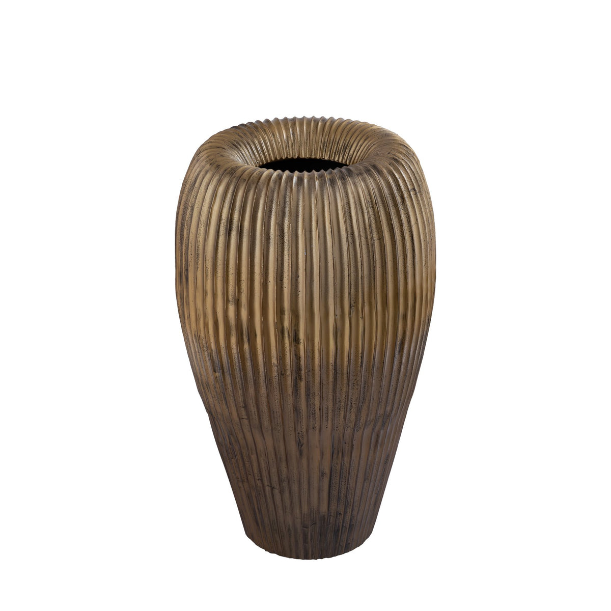Vase Russel Gold 63 cm, Freisteller