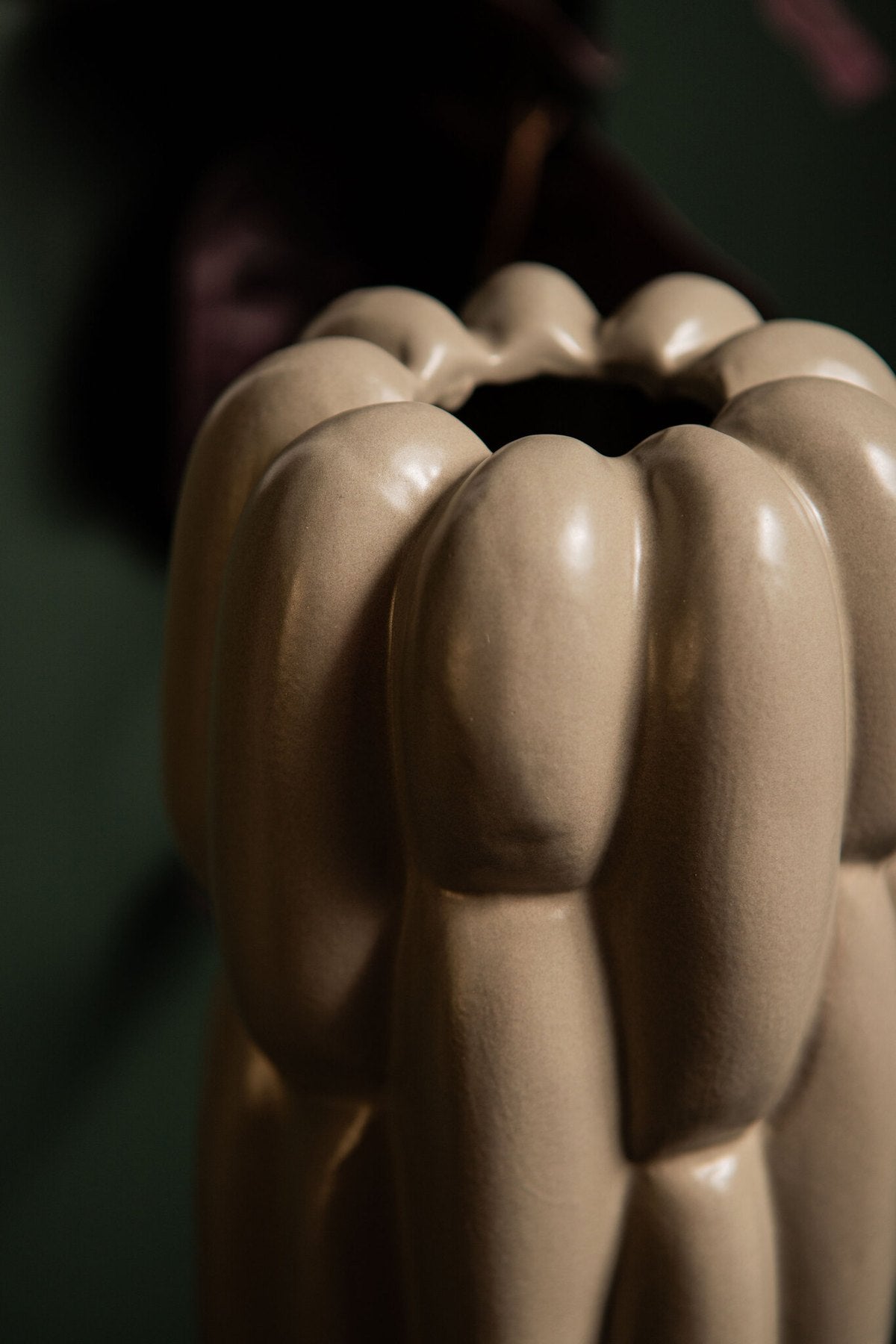 PTMD Seanis Vase Grau