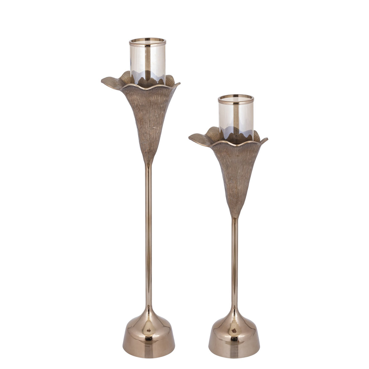 PTMD Kourtney Windlicht Bronze