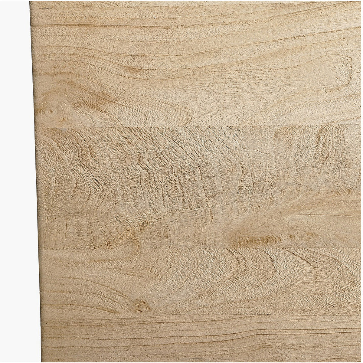 Couchtisch Driftwood rechteckig aus hellem Mangoholz, 140 x 60 cm | Detail Holzoberfläche | STUFF Loft