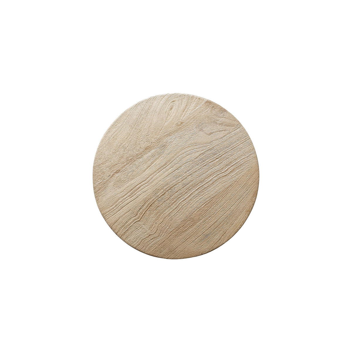 Hocker Driftwood gestuft aus hellem Mangoholz, 35 x 45 cm | Freisteller | STUFF Loft