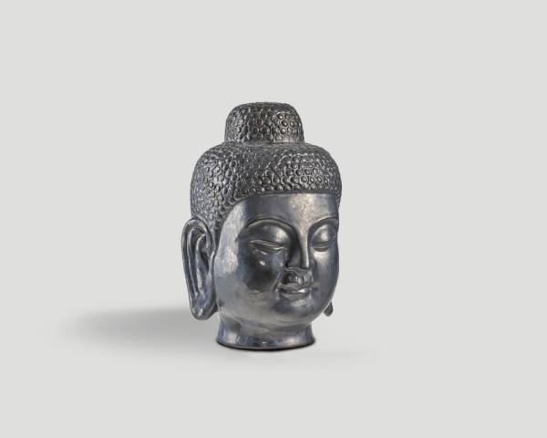 Budda-Kopf aus Keramik von Dialma Brown
