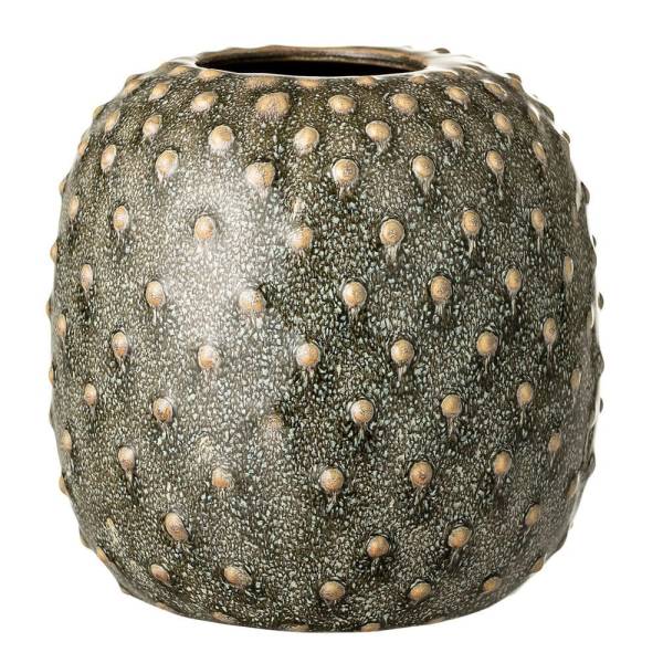 Bloomingville Vase Green Kaktus Stoneware 14 cm
