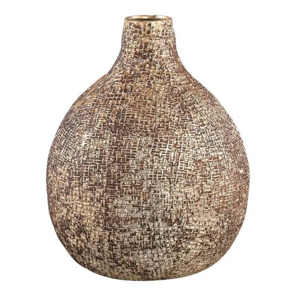 Vase Brew Champagne Keramik round large