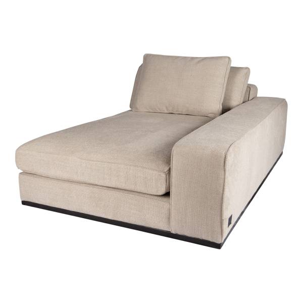 Block-Sofa - Modul Chaiselongue Arm Right Silent