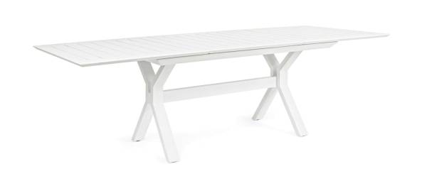 Ausziehbarer Tisch Kenyon L180-240cm weiß