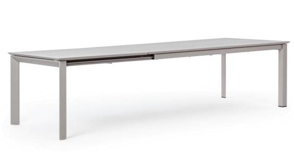Ausziehbarer Tisch Konnor L200-300cm hellgrau