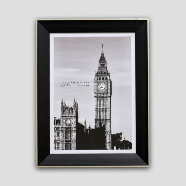 Gerahmtes Bild Elizabeth Tower Big Ben - Dialma Brown