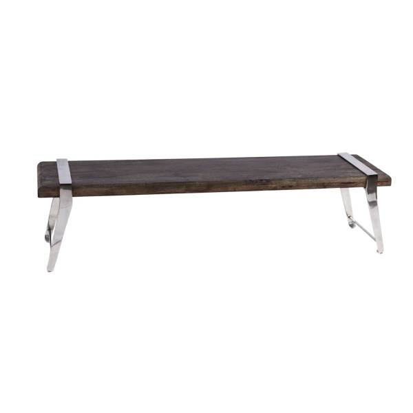 Couchtisch Clash wood aluminium coffee table large
